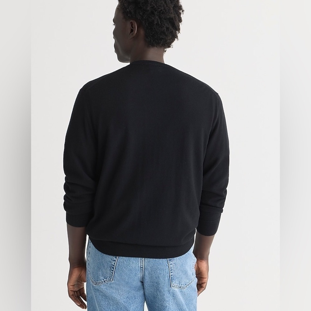 J Crew Merino wool V-neck sweater AD337 - Picture 2 of 6